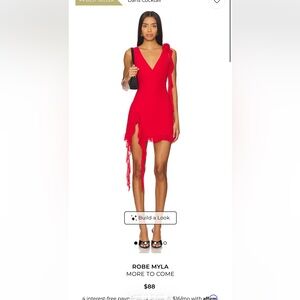 Revolve More To Come red cocktail dress